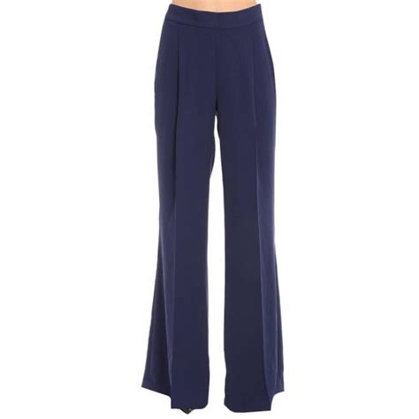 blue michael kors woven pants|Michael Kors pants for women.